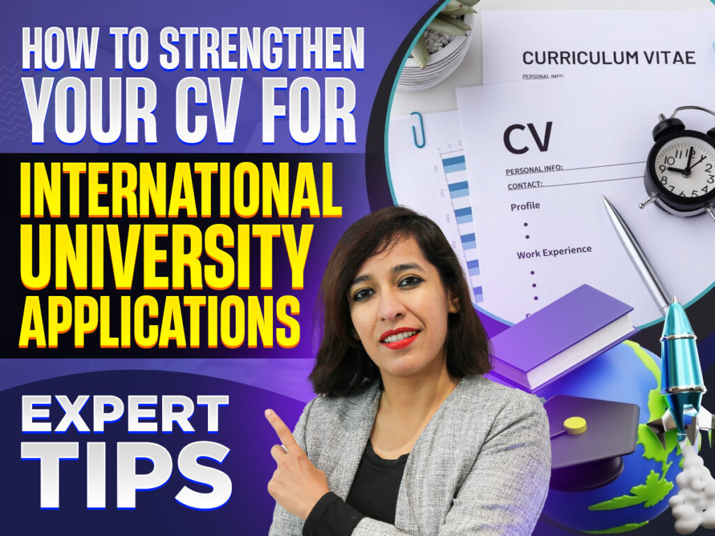 Best CV Tips for International University Admissions