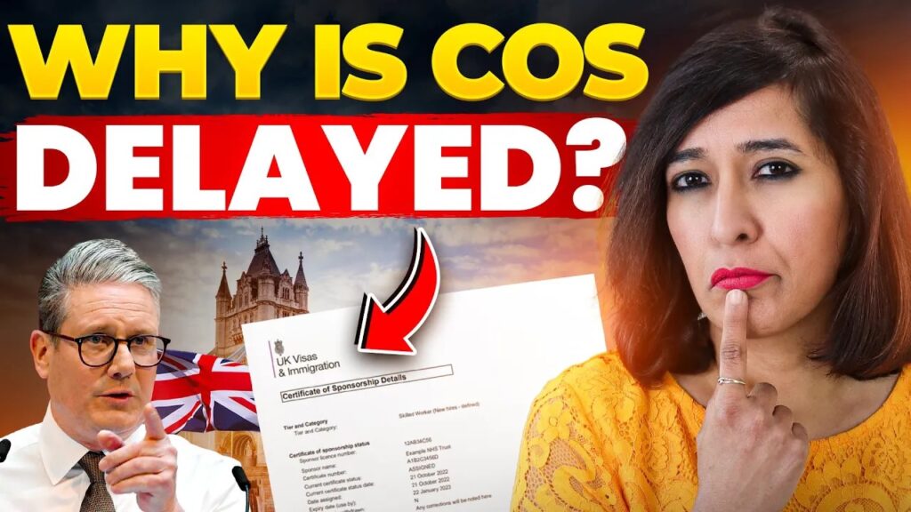 UK COS letter delays, visa rejection reasons, UK visa cancellations 2025